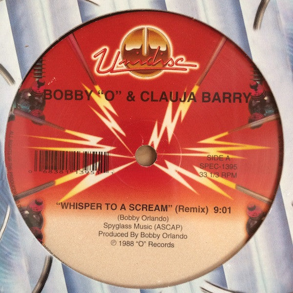 Bobby "O" & Claudja Barry - Whisper to a scream / The Flirts - Passion (12" Maxi Single)