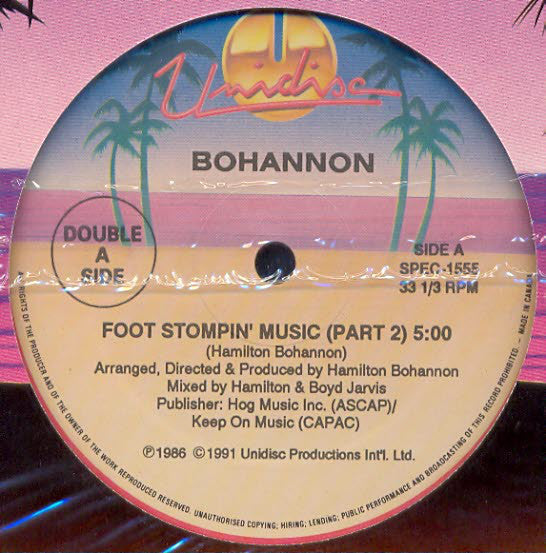 Bohannon - Foot stompin music (part 2) / Disco stomp (12" Maxi Single)