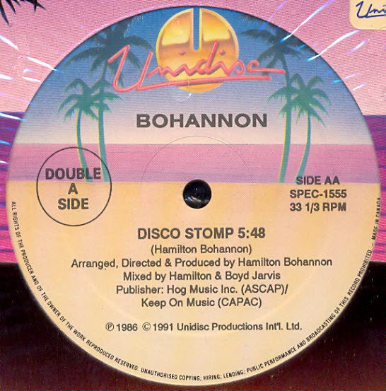 Bohannon - Foot stompin music (part 2) / Disco stomp (12" Maxi Single)