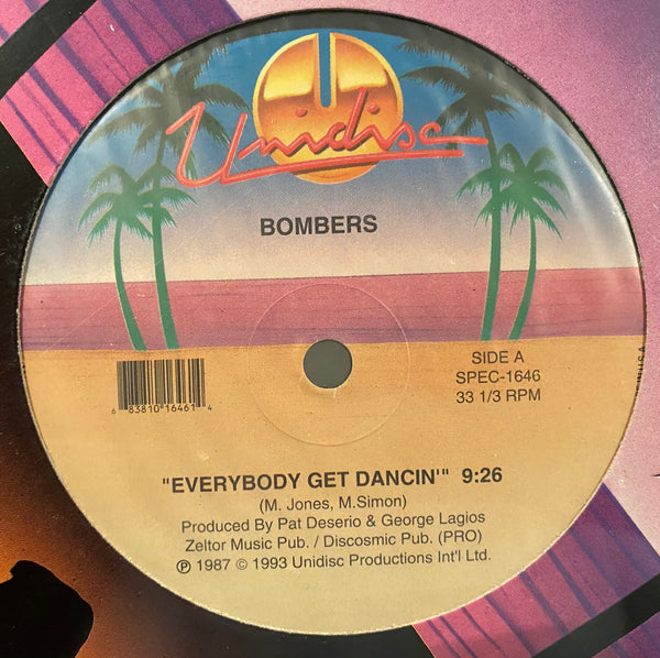 Bombers - Everybody get dancin' (12" Maxi Single)