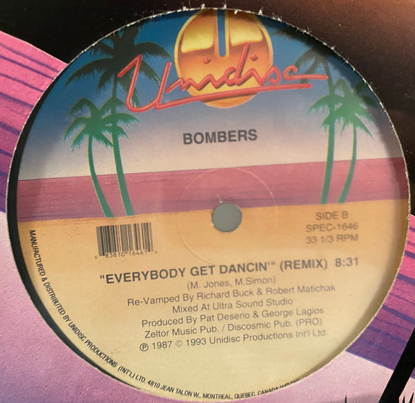 Bombers - Everybody get dancin' (12" Maxi Single)