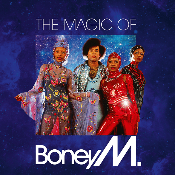 Boney M - The Magic Of Boney M (Pink + transparant blue vinyl) (2LP)