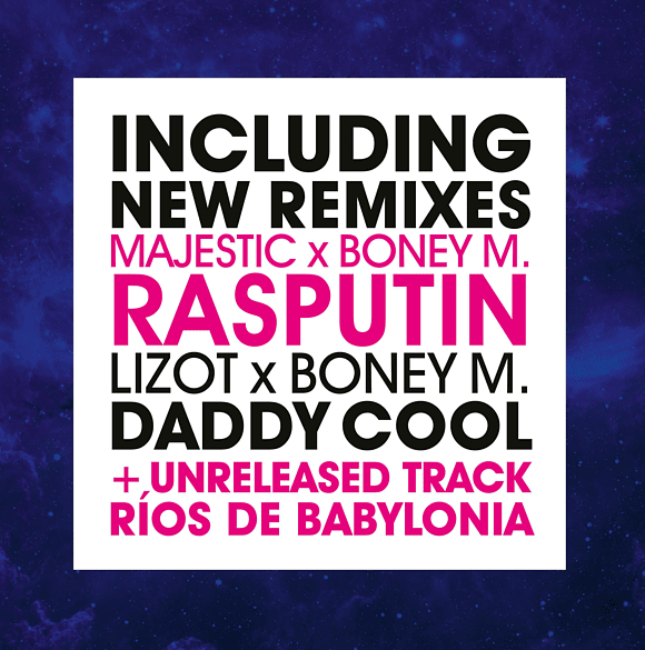 Boney M - The Magic Of Boney M (Pink + transparant blue vinyl) (2LP)