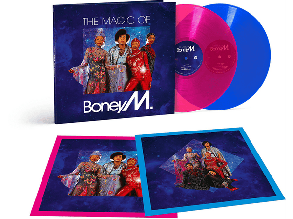 Boney M - The Magic Of Boney M (Pink + transparant blue vinyl) (2LP)