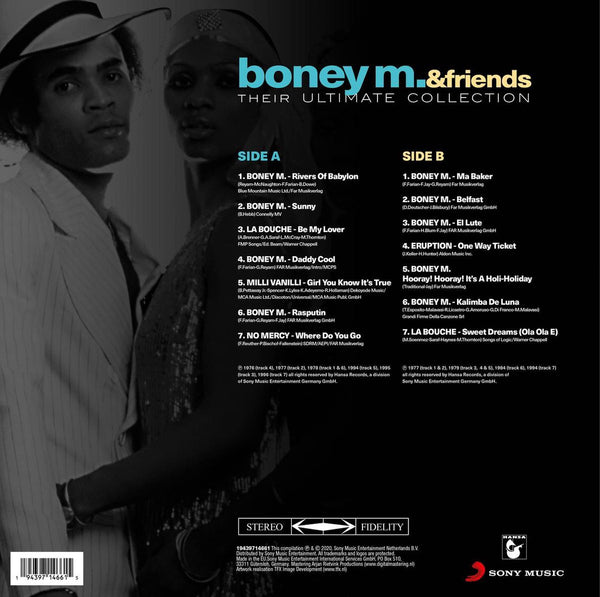 Boney M. & Friends - Their Ultimate Collection (Limited edition, blue vinyl) (LP)