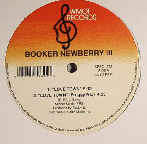 Booker Newberry III - Love town (12" Maxi Single)