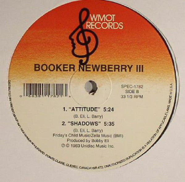 Booker Newberry III - Love town (12" Maxi Single)