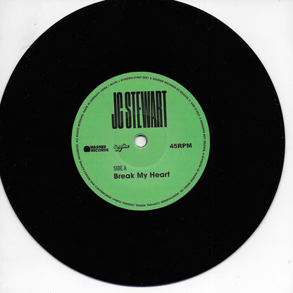JC Stewart - Break my heart (Limited edition + 14" gesigneerde poster)