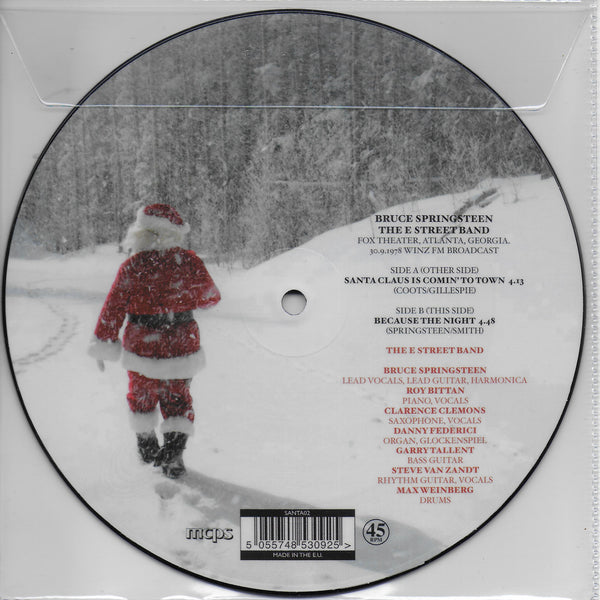 Bruce Springsteen - Santa Claus is comin' to town (Picture disc)
