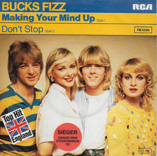 Bucks Fizz - Making your mind up (Duitse uitgave)