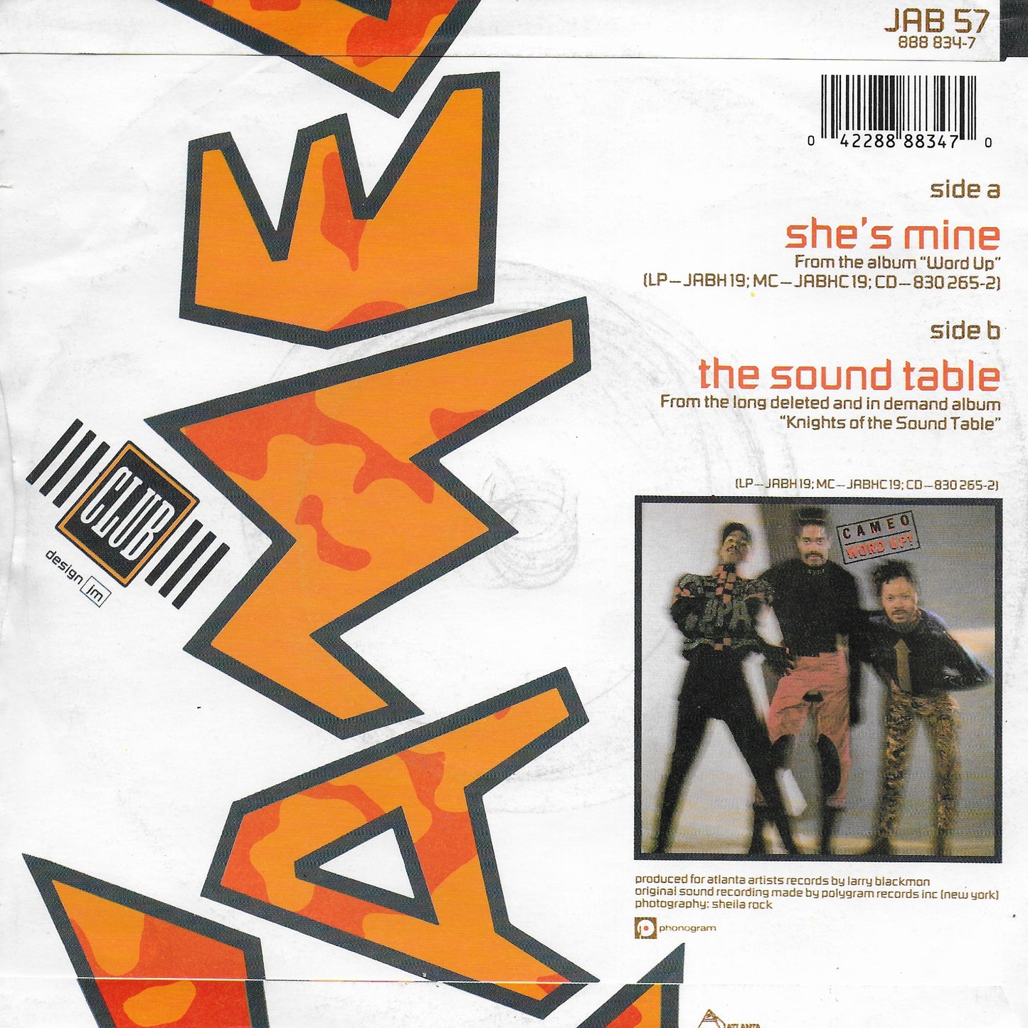Cameo - She's mine (Engelse uitgave)