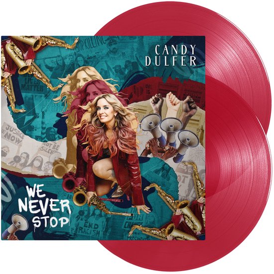 Candy Dulfer - We Never Stop (Limited edition, red vinyl) (2LP)