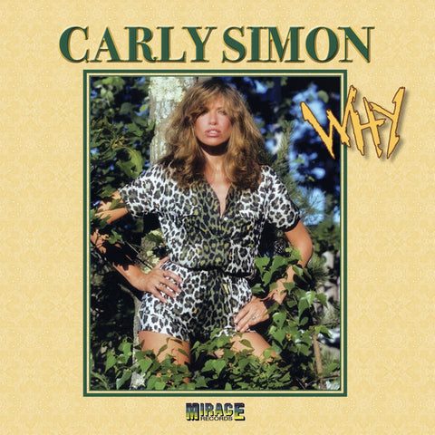 Carly Simon - Why (Limited edition, olive green with spec of white vinyl) (12" Maxi Single)