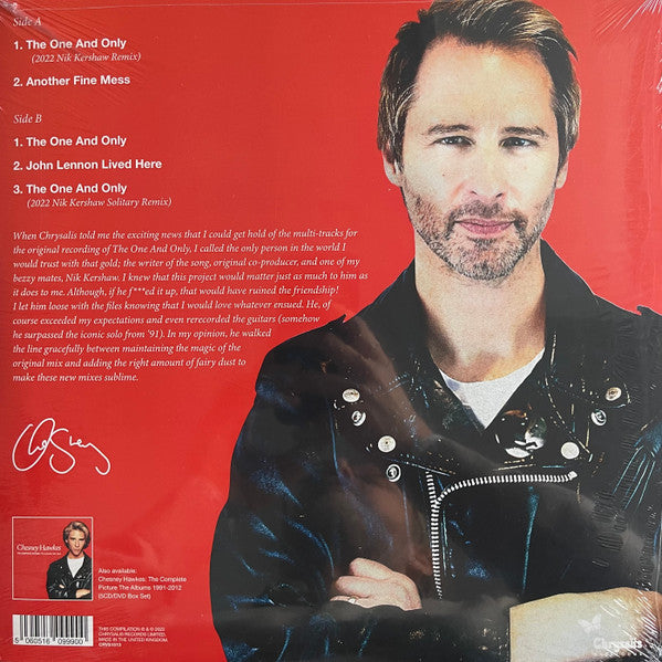 Chesney Hawkes - The one and only (2022 Nik Kershaw remix) (Limited edition, white vinyl) (12" Maxi Single)