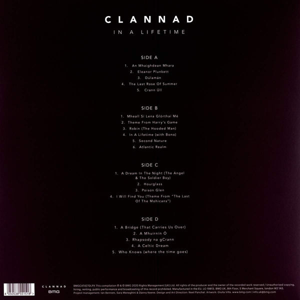 Clannad - In A Lifetime/Anthology (2LP)