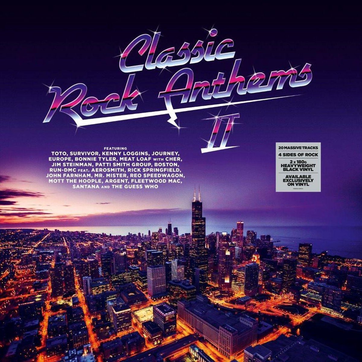 Classic Rock Anthems II - 20 Massive tracks/4 Sides Of Rock (2LP)