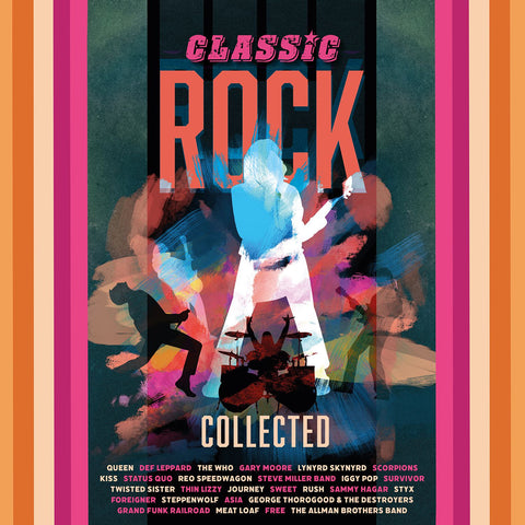 Various - Classic Rock Collected (Limited edition, gold vinyl) (2LP)