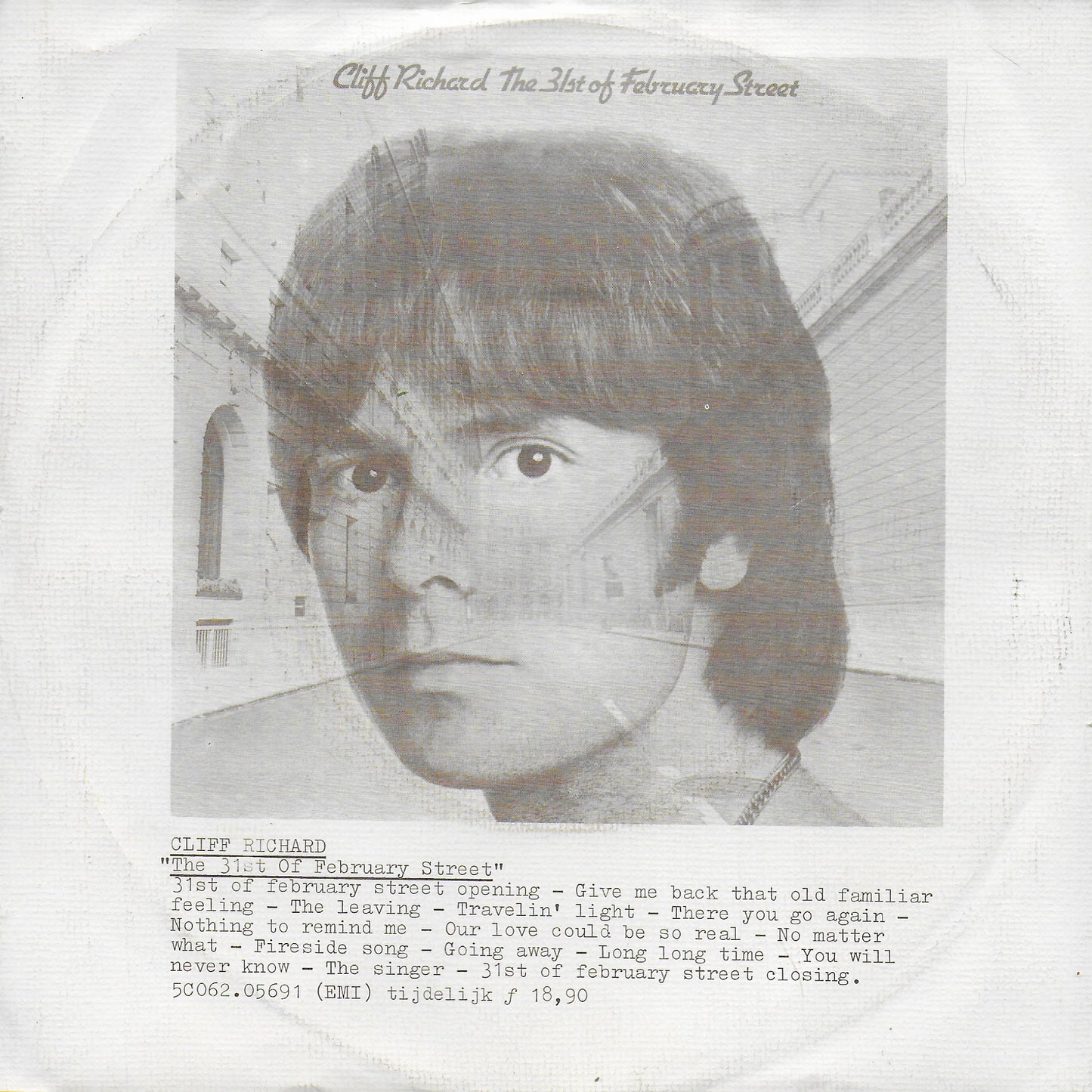 Cliff Richard - It's only me you left behind
