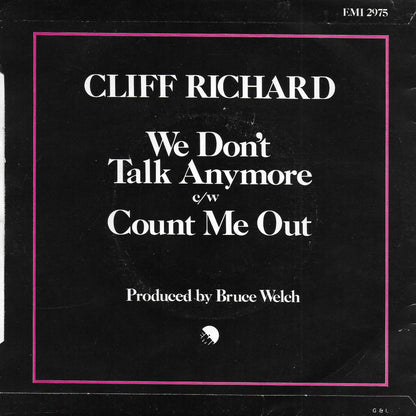 Cliff Richard - We don't talk anymore (Engelse uitgave)