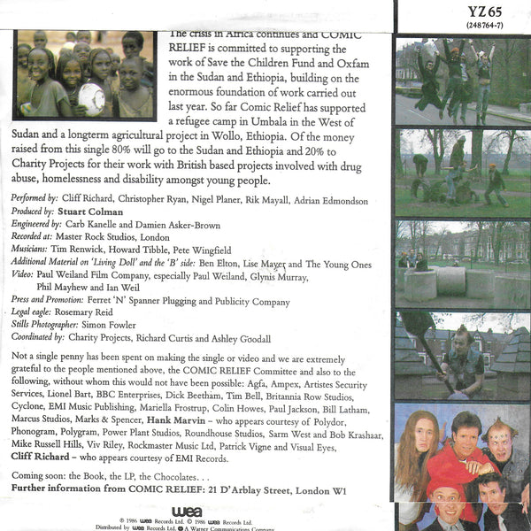 Cliff Richard & The Young Ones - Living doll (Engelse uitgave)