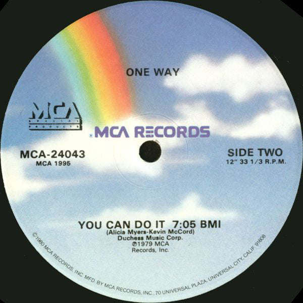 Colonel Abrams - I'm not gonna let / One Way - You can do it (12" Maxi Single)