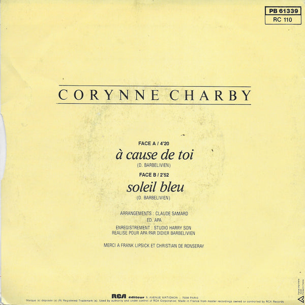 Corynne Charby - A cause de toi