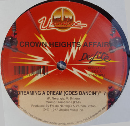 Crown Heights Affair - Dreaming a dream (goes dancin') / Dancin' (12" Maxi Single)