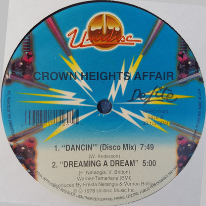 Crown Heights Affair - Dreaming a dream (goes dancin') / Dancin' (12" Maxi Single)