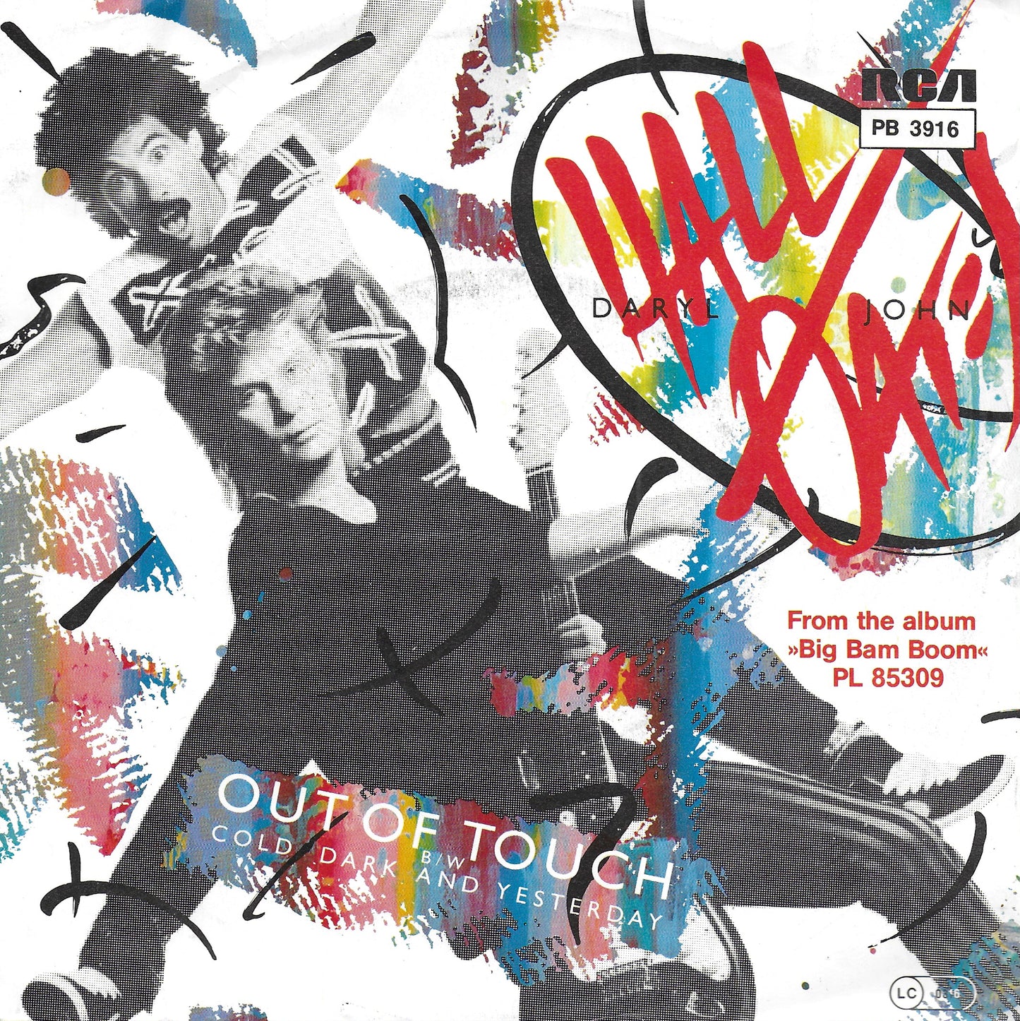 Daryl Hall & John Oates - Out of touch (Duitse uitgave)