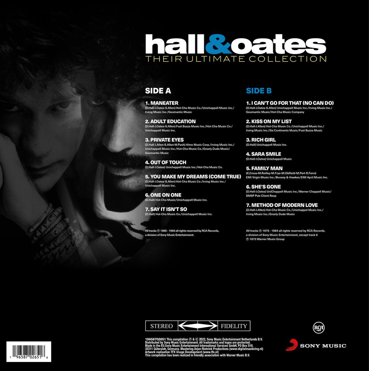 Daryl Hall & John Oates - Their Ultimate Collection (LP)