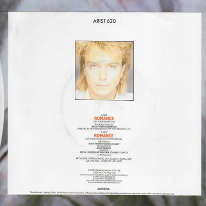 David Cassidy - Romance (let your heart go) (Engelse uitgave)