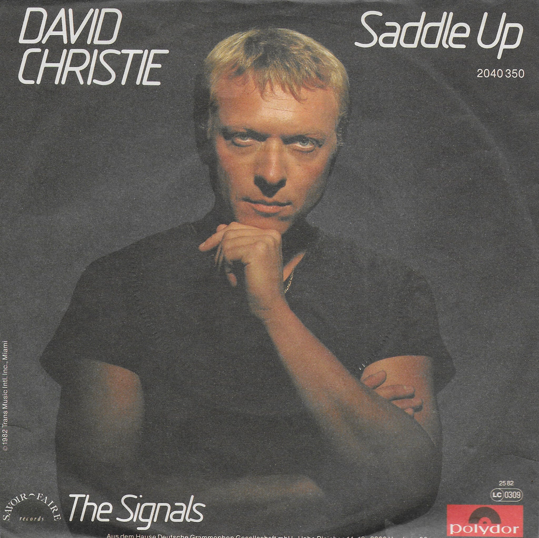 David Christie - Saddle up (Duitse uitgave)