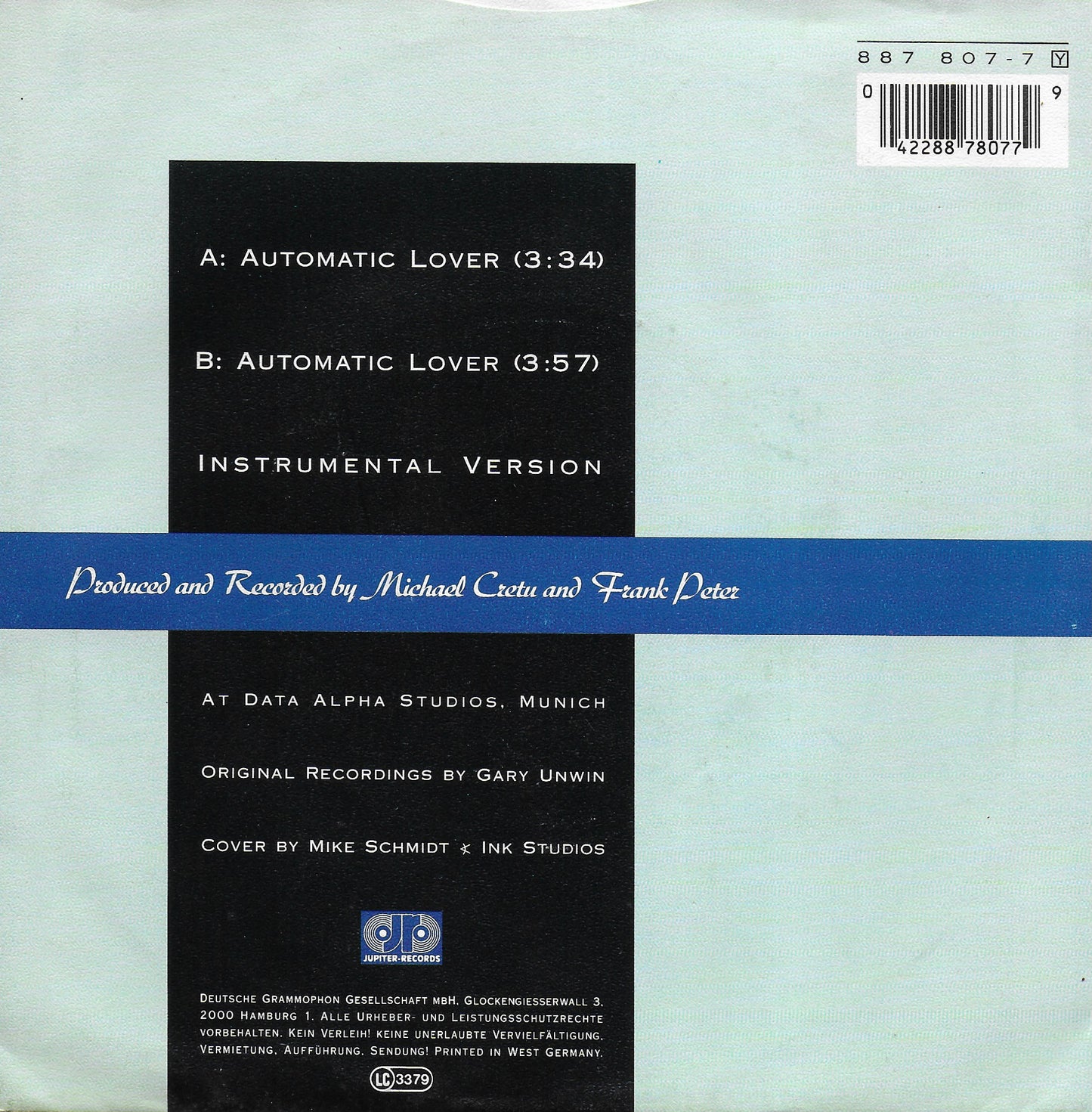 Dee D. Jackson - Automatic lover (New digital version)
