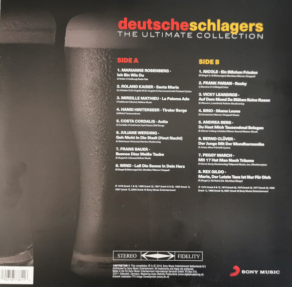 Deutsche Schlagers - The Ultimate Collection (LP)