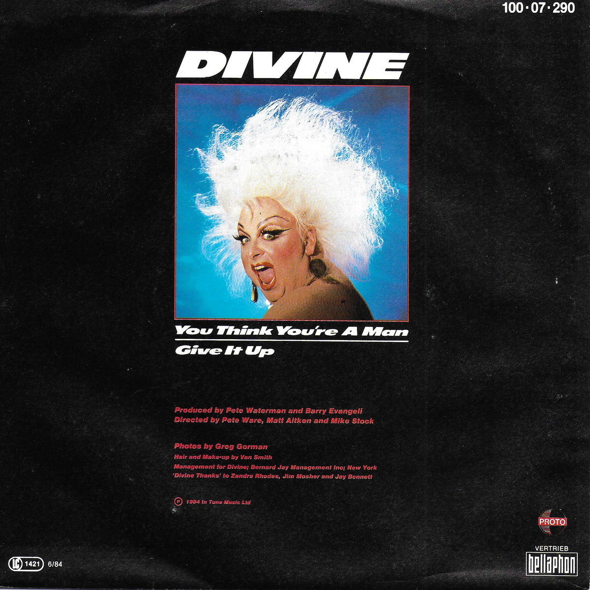 Divine - You think you're a man (Duitse uitgave)