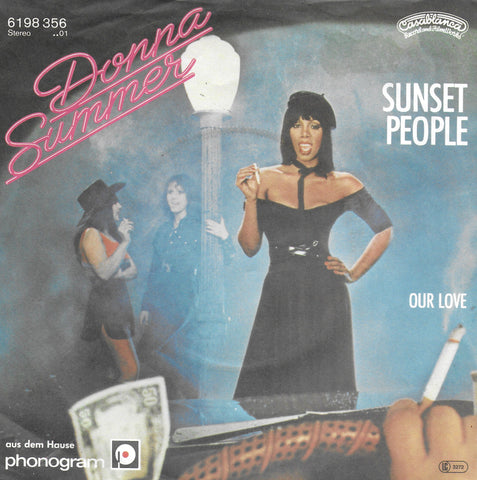 Donna Summer - Sunset people (Duitse uitgave)