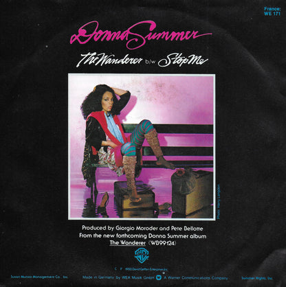 Donna Summer - The wanderer (Duitse uitgave)