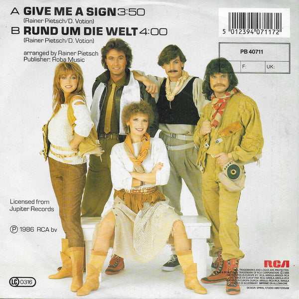 Dschinghis Khan - Give me a sign