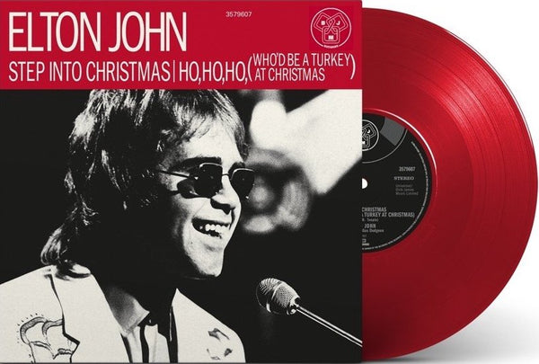 Elton John - Step into Christmas (Limited edition, red vinyl) (10")