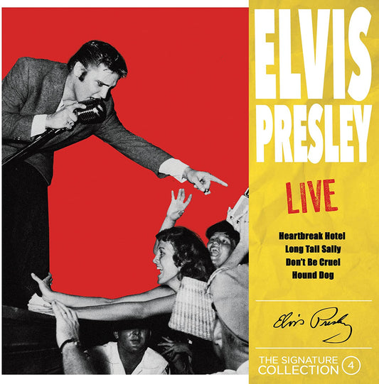 Elvis Presley - Signature collection 4 (Live) (Limited edition, rood vinyl)