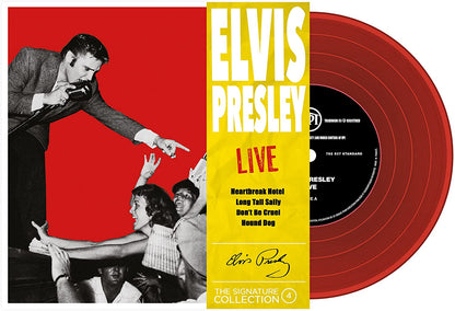 Elvis Presley - Signature collection 4 (Live) (Limited edition, rood vinyl)