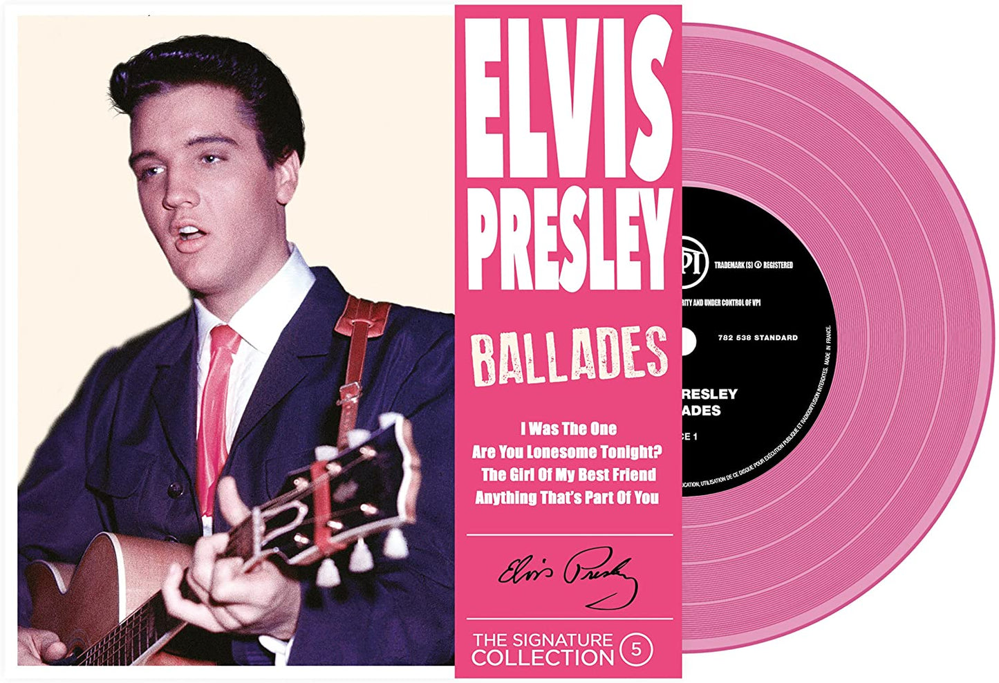 Elvis Presley - Signature collection 5 (Ballades) (Limited pink vinyl)