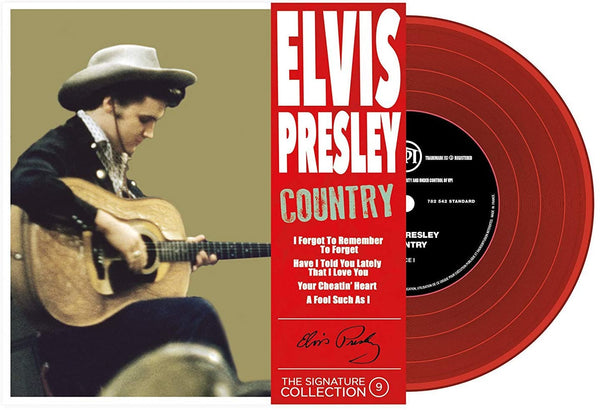 Elvis Presley - Signature collection 9 (Country) (Limited edition, rood vinyl)