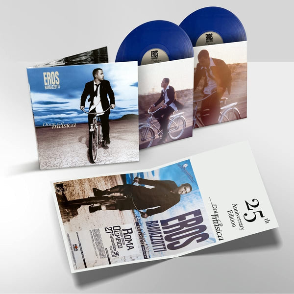 Eros Ramazzotti - Dove C'è Musica (25th Anniversary edition, blue vinyl) (2LP)