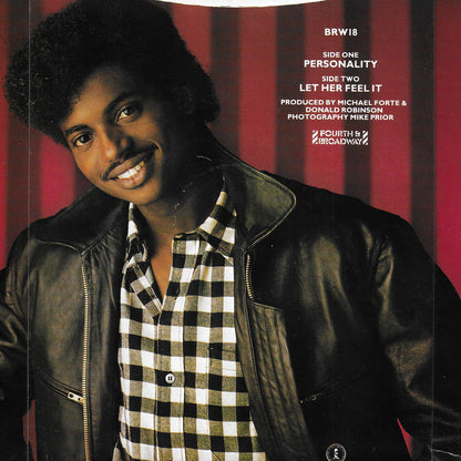 Eugene Wilde - Personality / Let her feel it (Engelse uitgave)