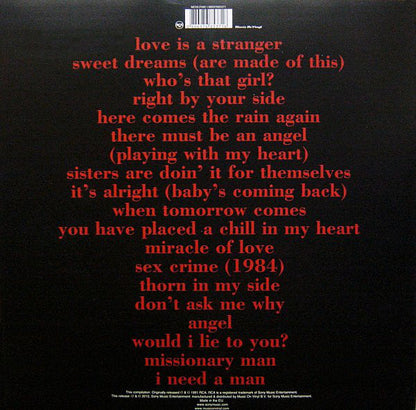 Eurythmics - Greatest Hits (2LP)