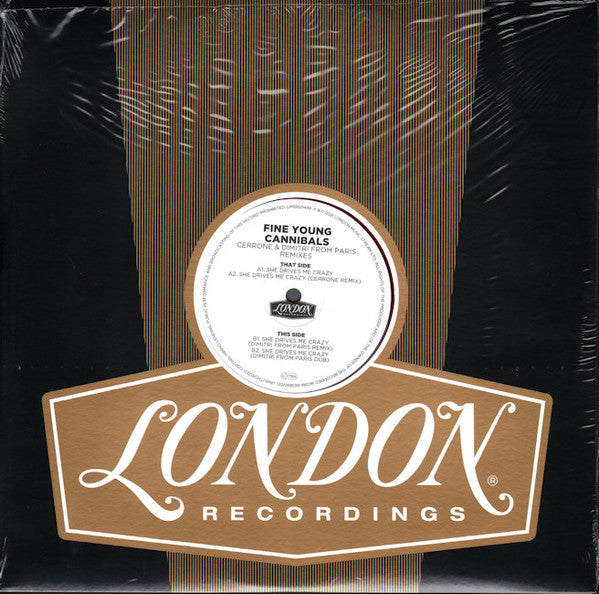 Fine Young Cannibals - She drives me crazy (Remixes) (Red vinyl) (12" Maxi Single)