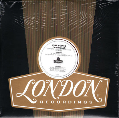 Fine Young Cannibals - She drives me crazy (Remixes) (Red vinyl) (12" Maxi Single)