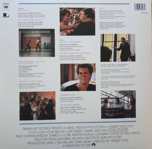 OST - Footloose (Limited edition, picture disc) (LP)