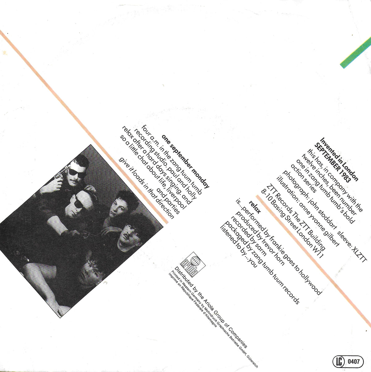 Frankie Goes To Hollywood - Relax
